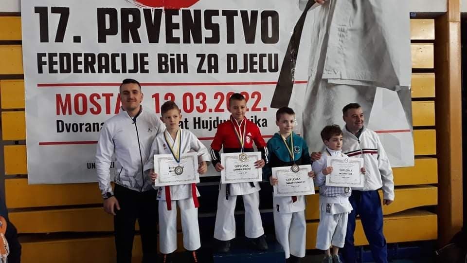 Karatisti KK Leopard osvojili četiri medalje na Prvenstvu FBiH u Mostaru