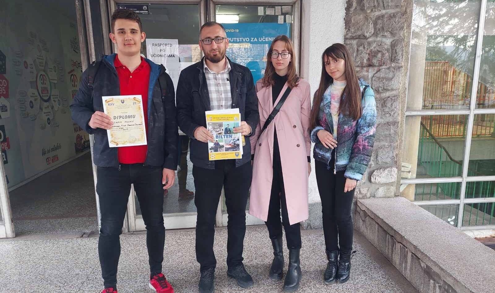 Zavidovićki gimnazijalci uspješni na kantonalnom takmičenju iz matematike