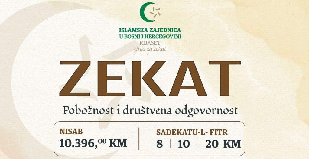 Sadekatul-fitr za 2022/1443. godinu iznosi 8, 10 i 20 KM
