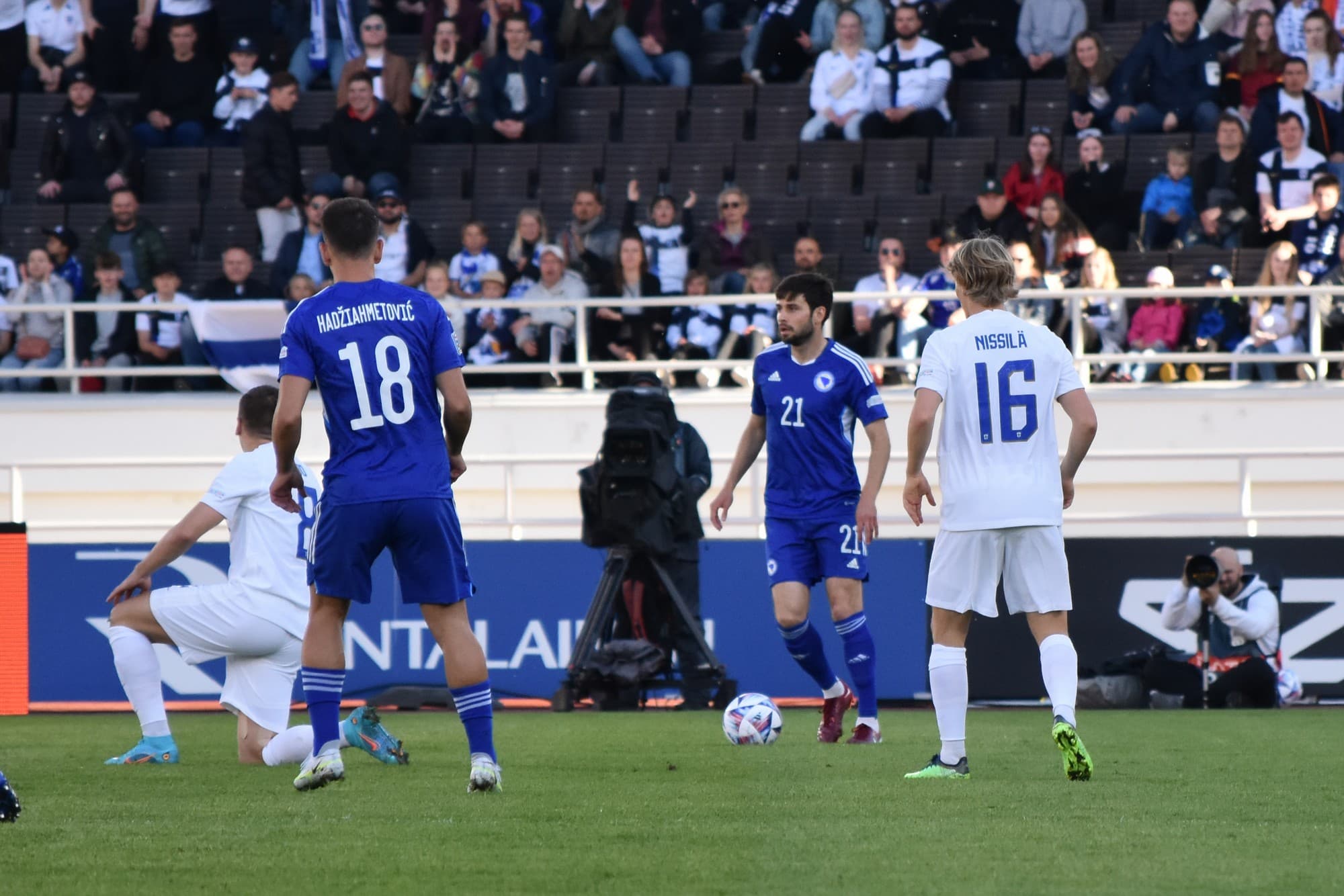 Reprezentacija BiH večeras u Zenici protiv Finske