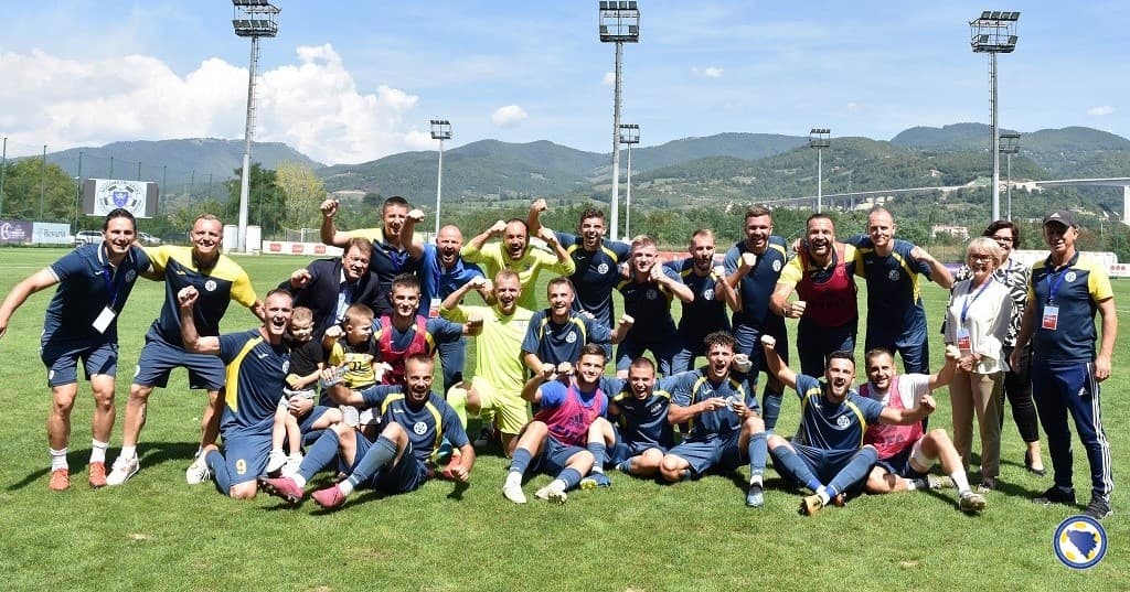 Veliki uspjeh: Reprezentacija NS ZDK se plasirala na UEFA Kup regija