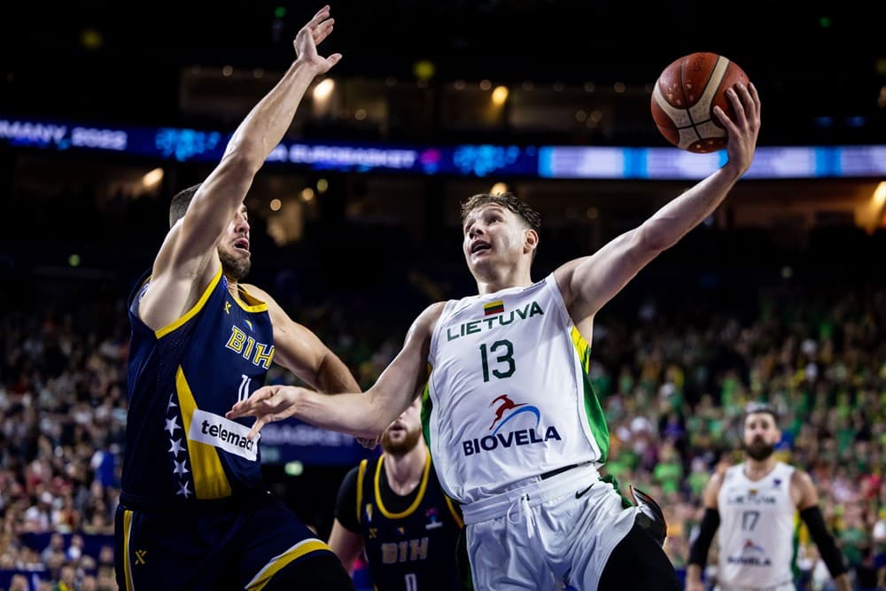 Bh. košarkaši porazom od Litvanije se oprostili od Eurobasketa