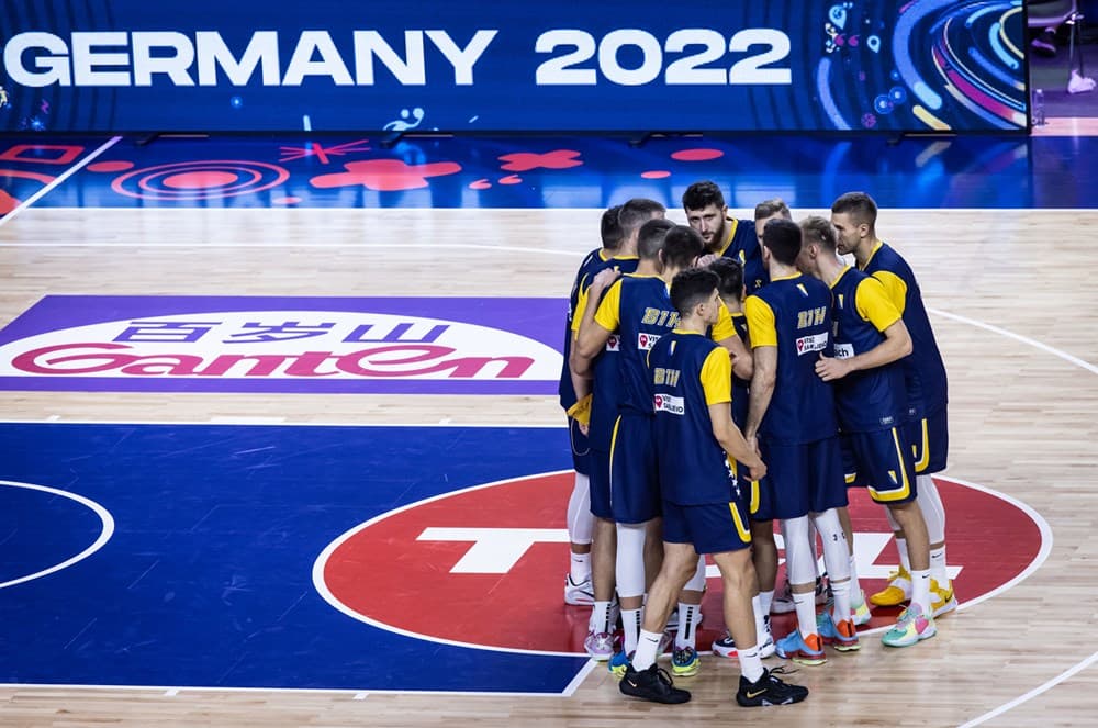 Košarkaši BiH večeras protiv Mađarske u susretu kvalifikacija