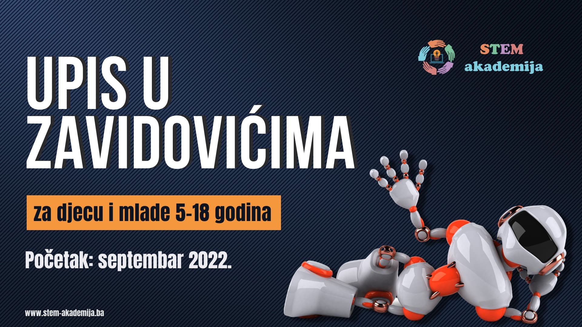 Prijavite dijete na besplatni pokazni čas STEM Akademije u Zavidovićima