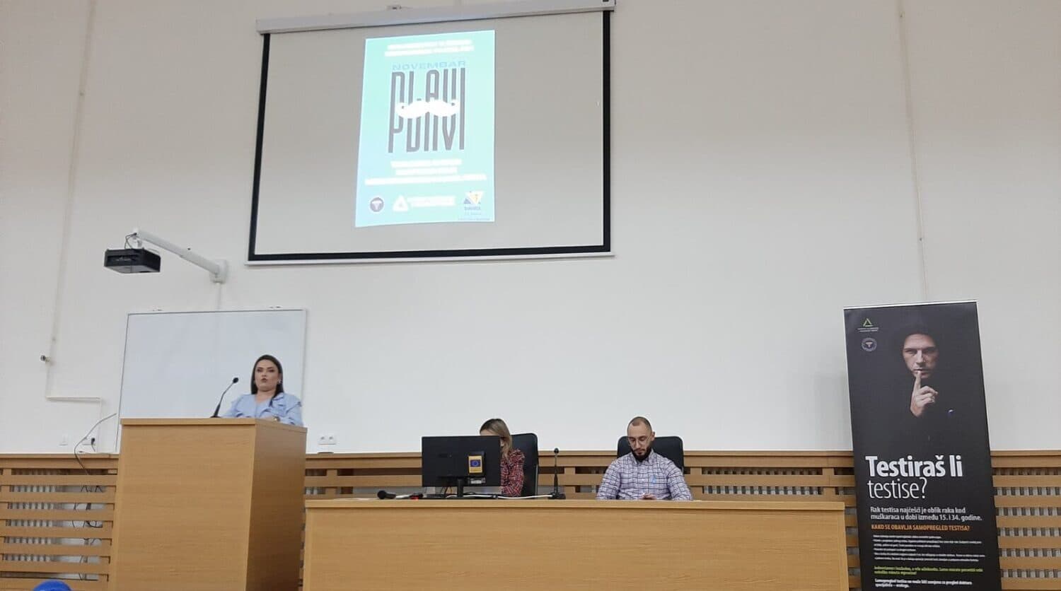 Plavi novembar: Održano predavanje o prevenciji karcinoma testisa i prostate