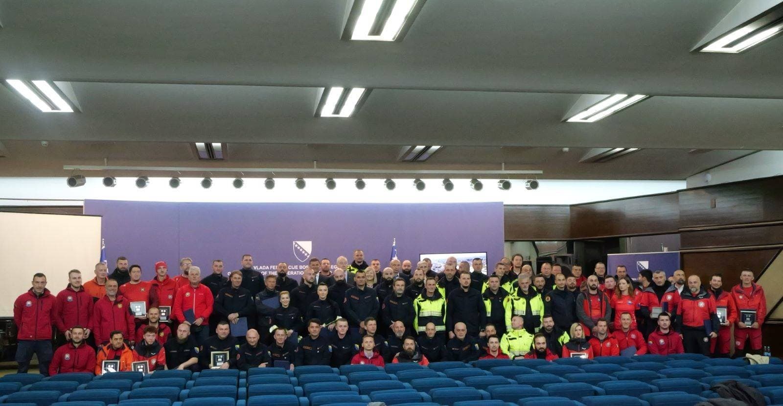 Članovi spasilačkih timova FUCZ i GSS FBiH odlikovani posebnim priznanjima
