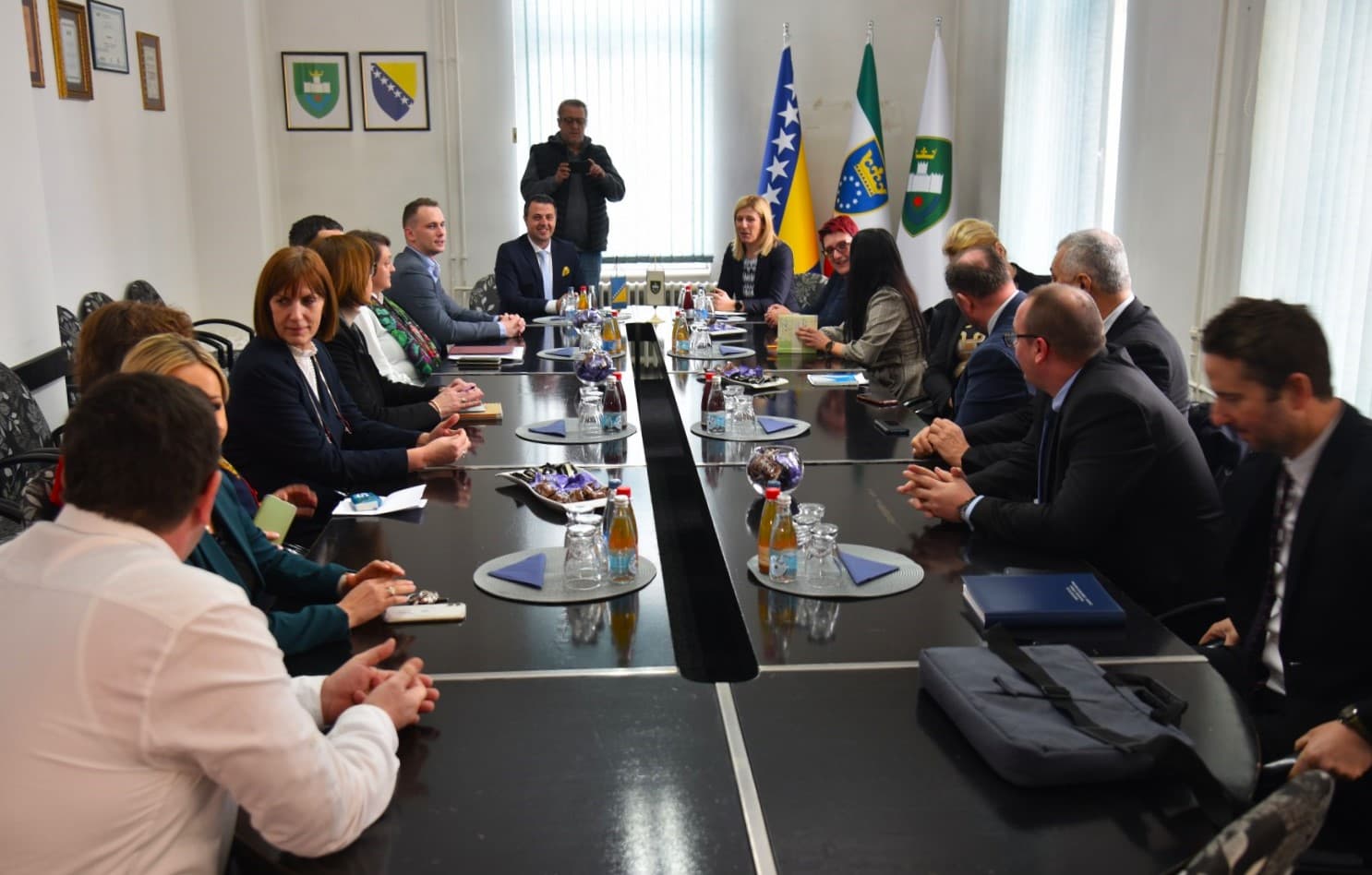 Predstavnici Vlade ZDK posjetili Gradsku upravu Visoko