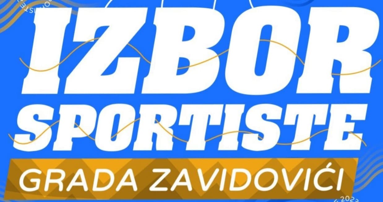 U četvrtak Izbor sportiste Zavidovića za 2022. godinu
