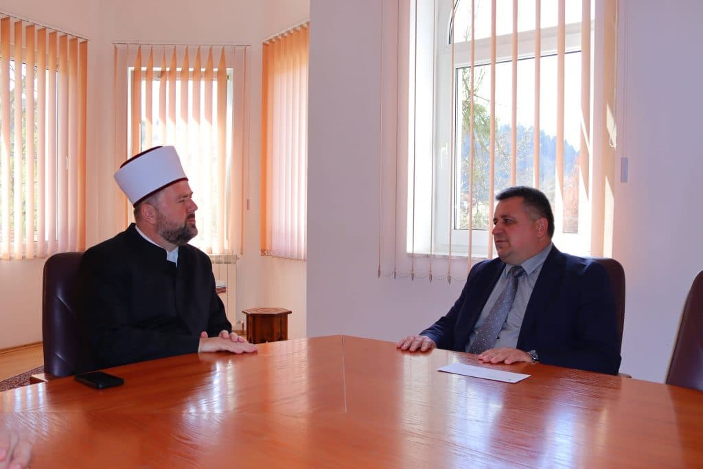 Sastanak muftije Dizdarevića i načelnika Mahmutagića