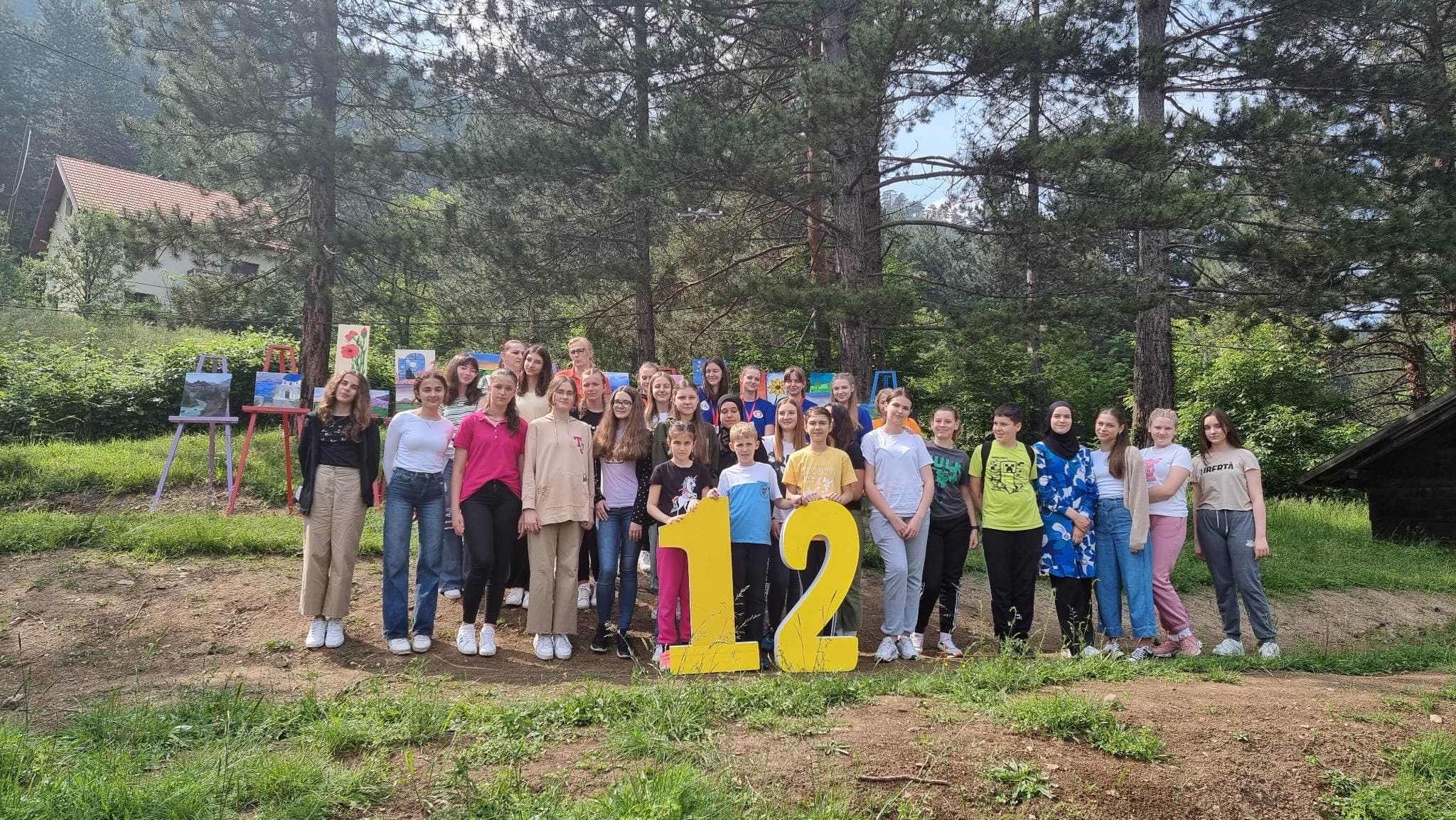 Održana 12. Likovna kolonija mladih umjetnika