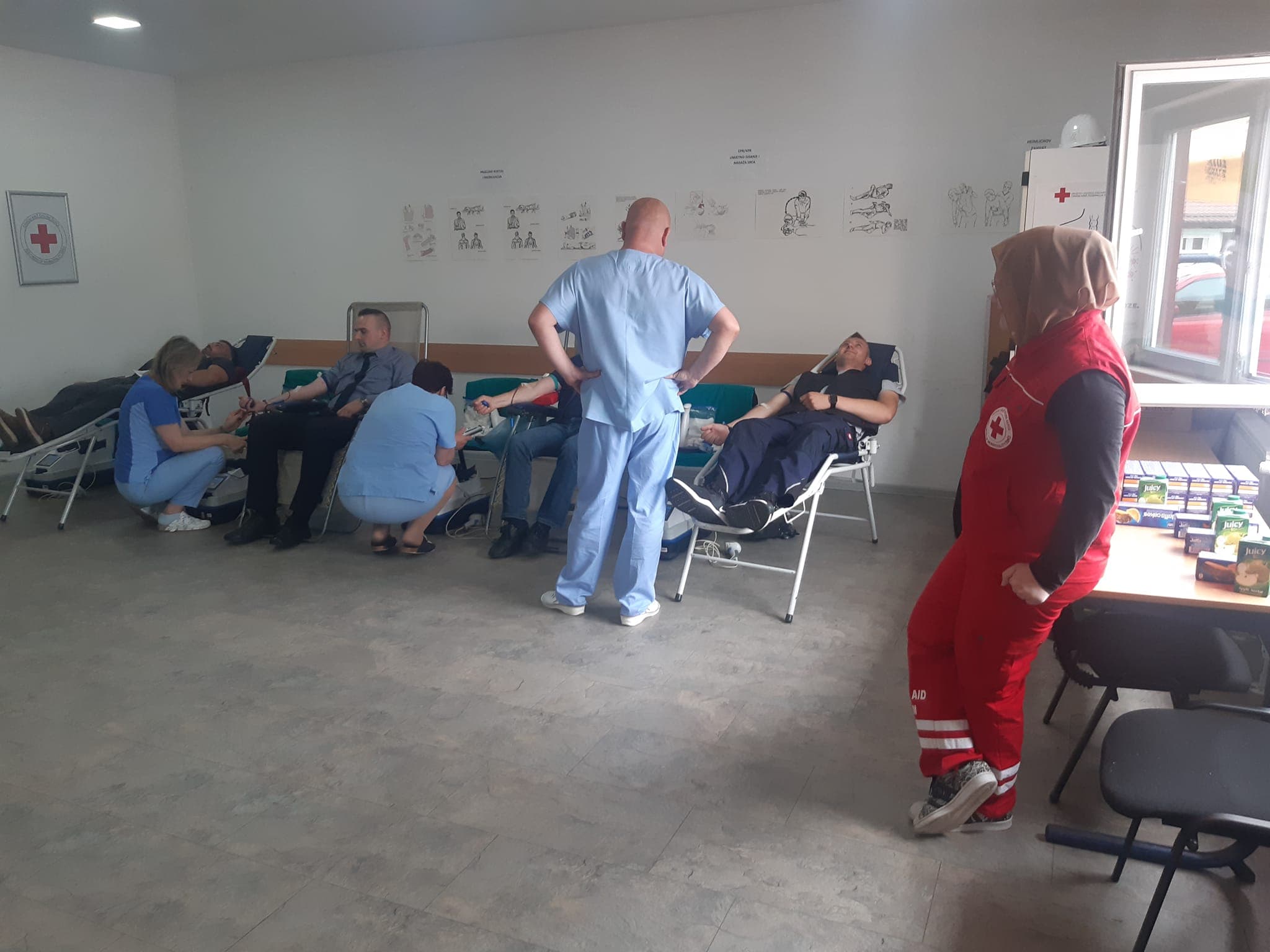 U akciji dobrovoljnog darivanja u Žepču 48 osoba uspješno darovalo krv