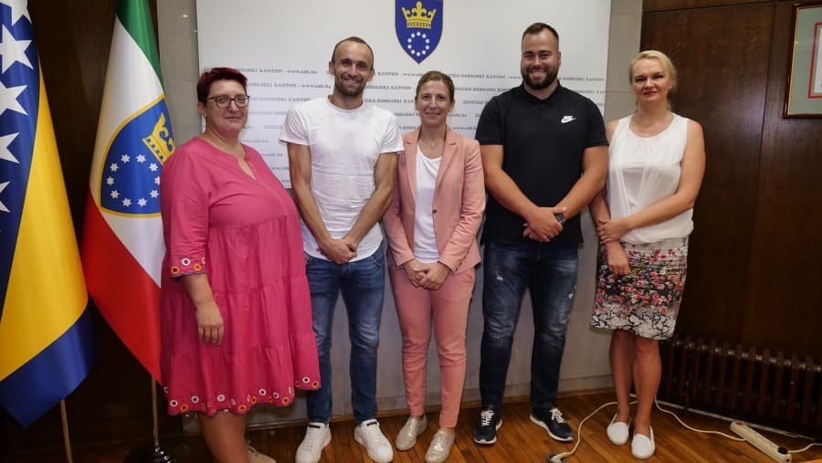 Premijerka Mehmedić ugostila Tuku i Pezera uoči nastupa na Svjetskom prvenstvu