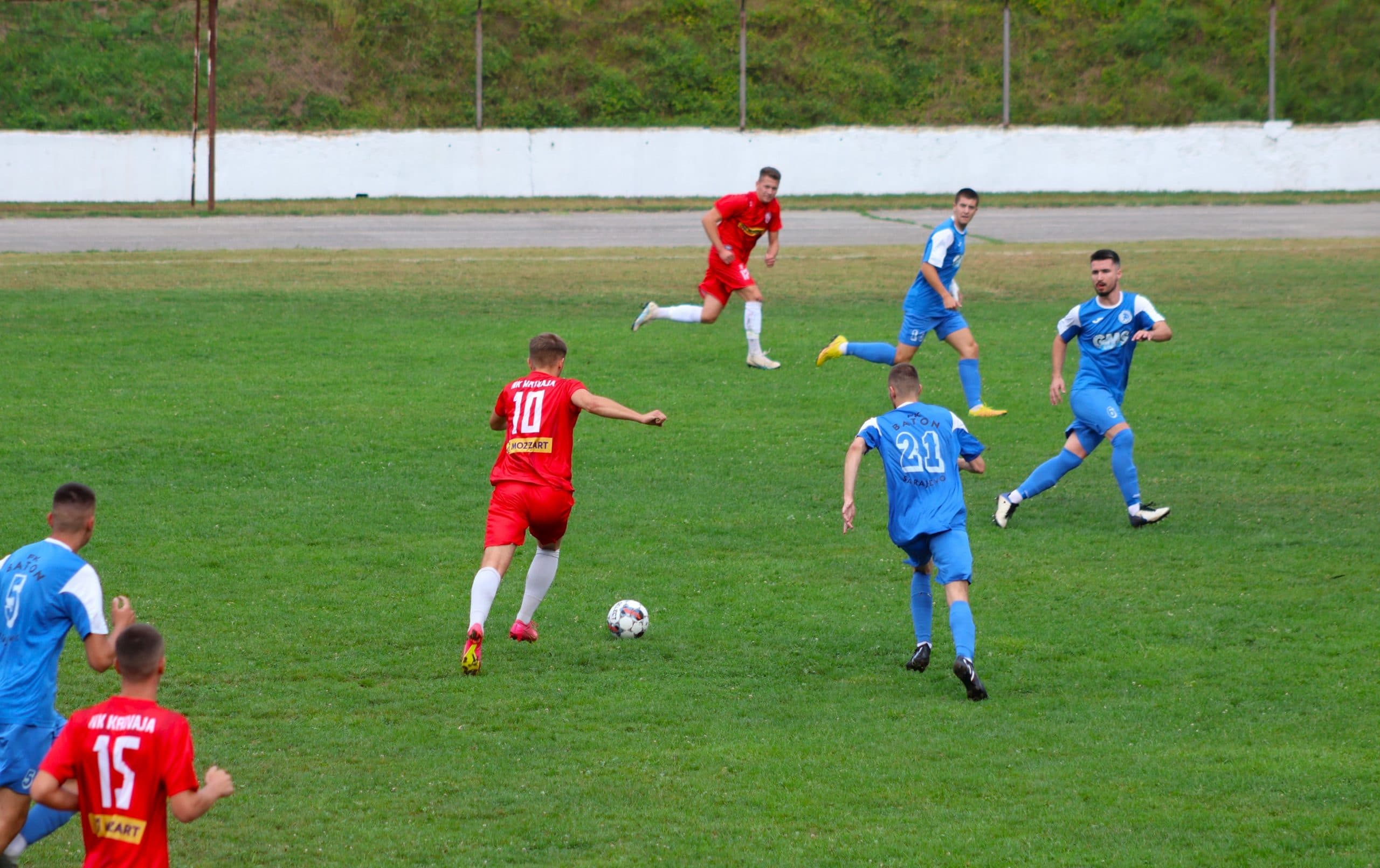 Nogometaši Krivaje remizirali protiv Batona
