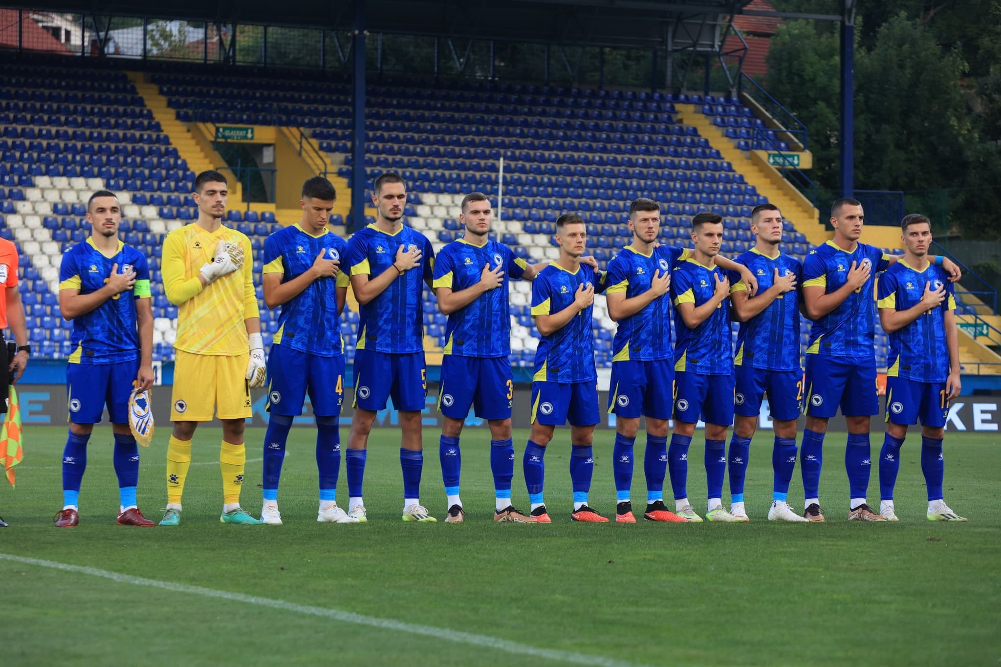 Mlada reprezentacije BiH porazom od Slovenije otvorila novi ciklus kvalifikacija