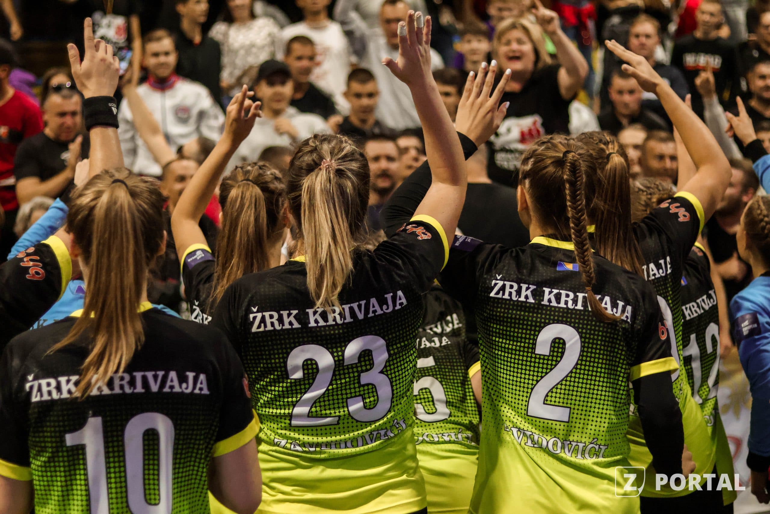 Krivajašice nastavljaju sanjati evropski san, pobjeda i u revanšu protiv Azeryola HC