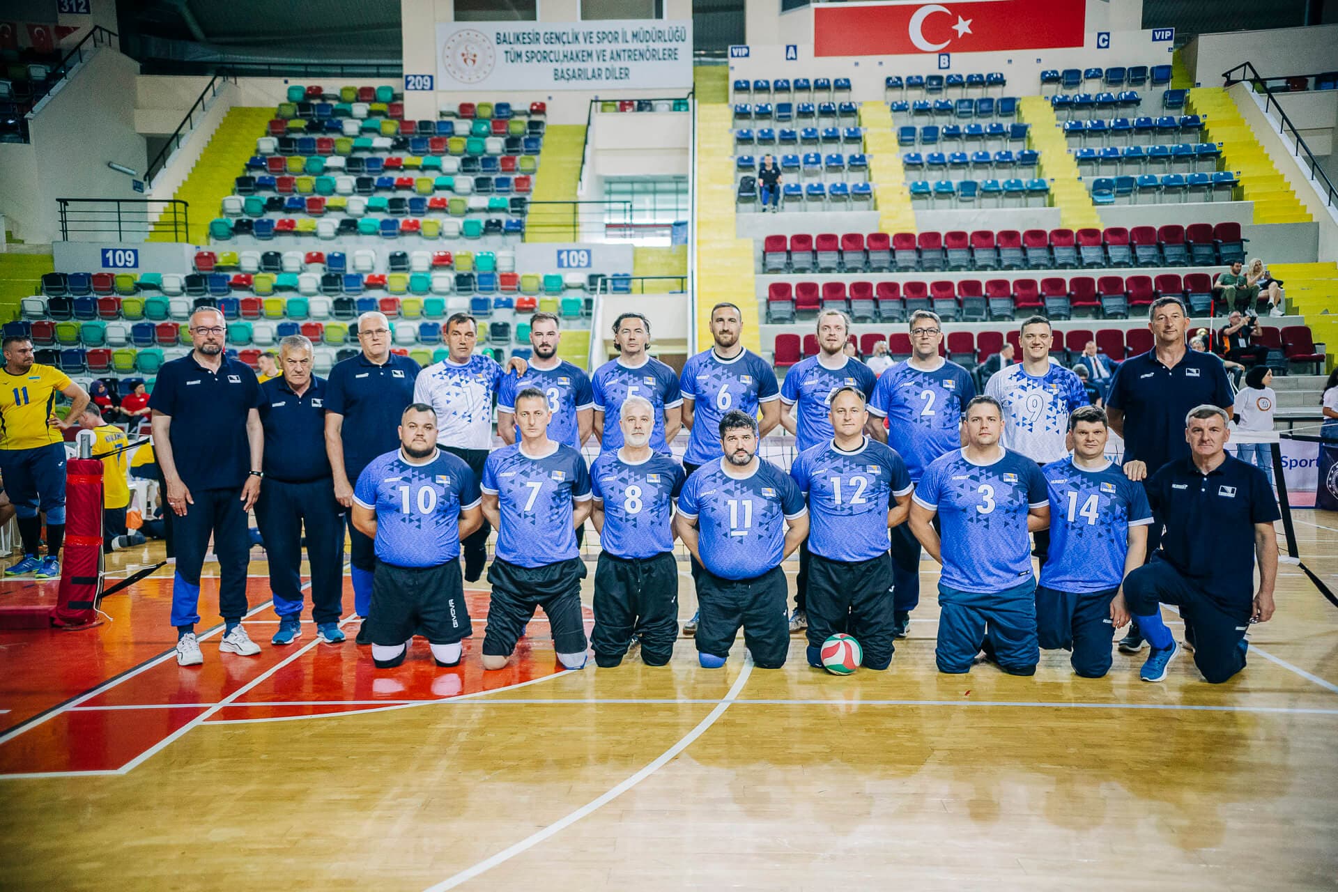 Reprezentacija BiH u sjedećoj odbojci savladala Srbiju i plasirala se u polufinale Evropskog prvenstva