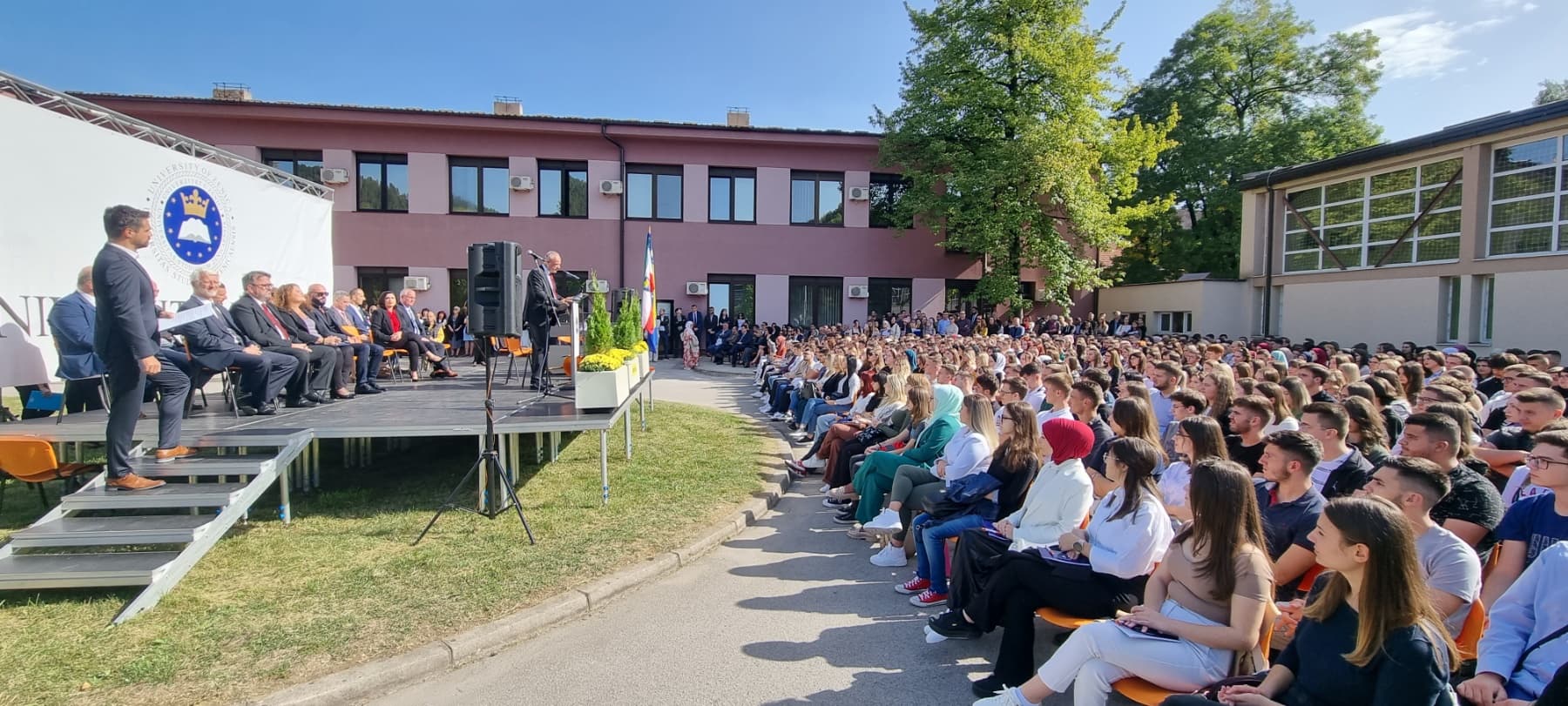 Svečanim prijemom za brucoše počela nova akademska godina na Univerzitetu u Zenici