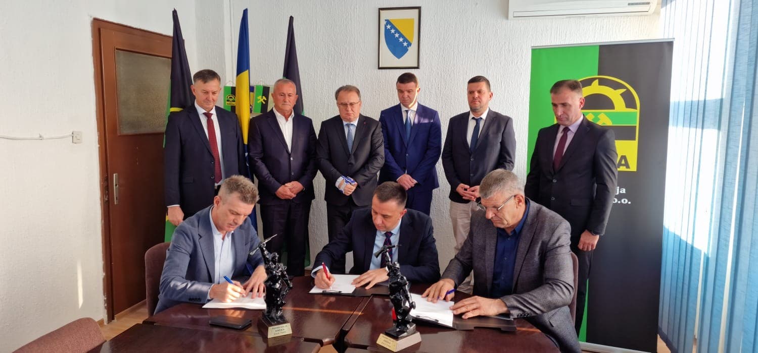 Na Dan rudara, potpisan Kolektivni ugovor u oblasti rudarstva u FBiH