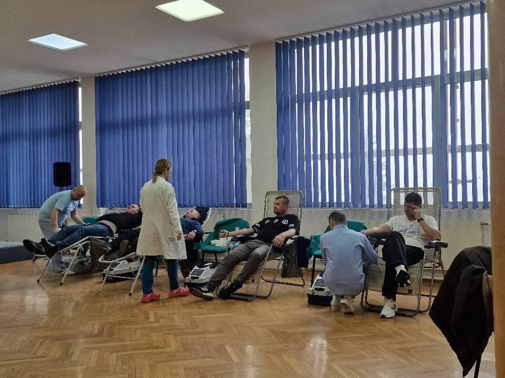 CK Zavidovići: Rekordan broj darivaoca krvi na današnjoj akciji