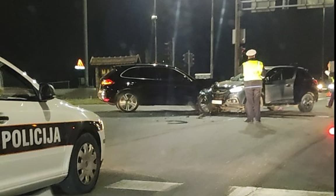 Saobraćajna nezgoda na ulazu u Maglaju