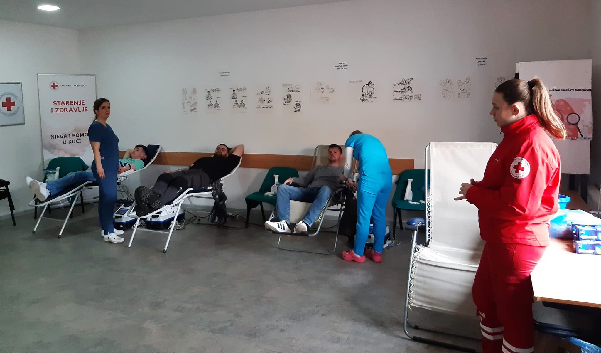 U prvoj ovogodišnjoj akciji u Žepču 63 osobe darovale krv