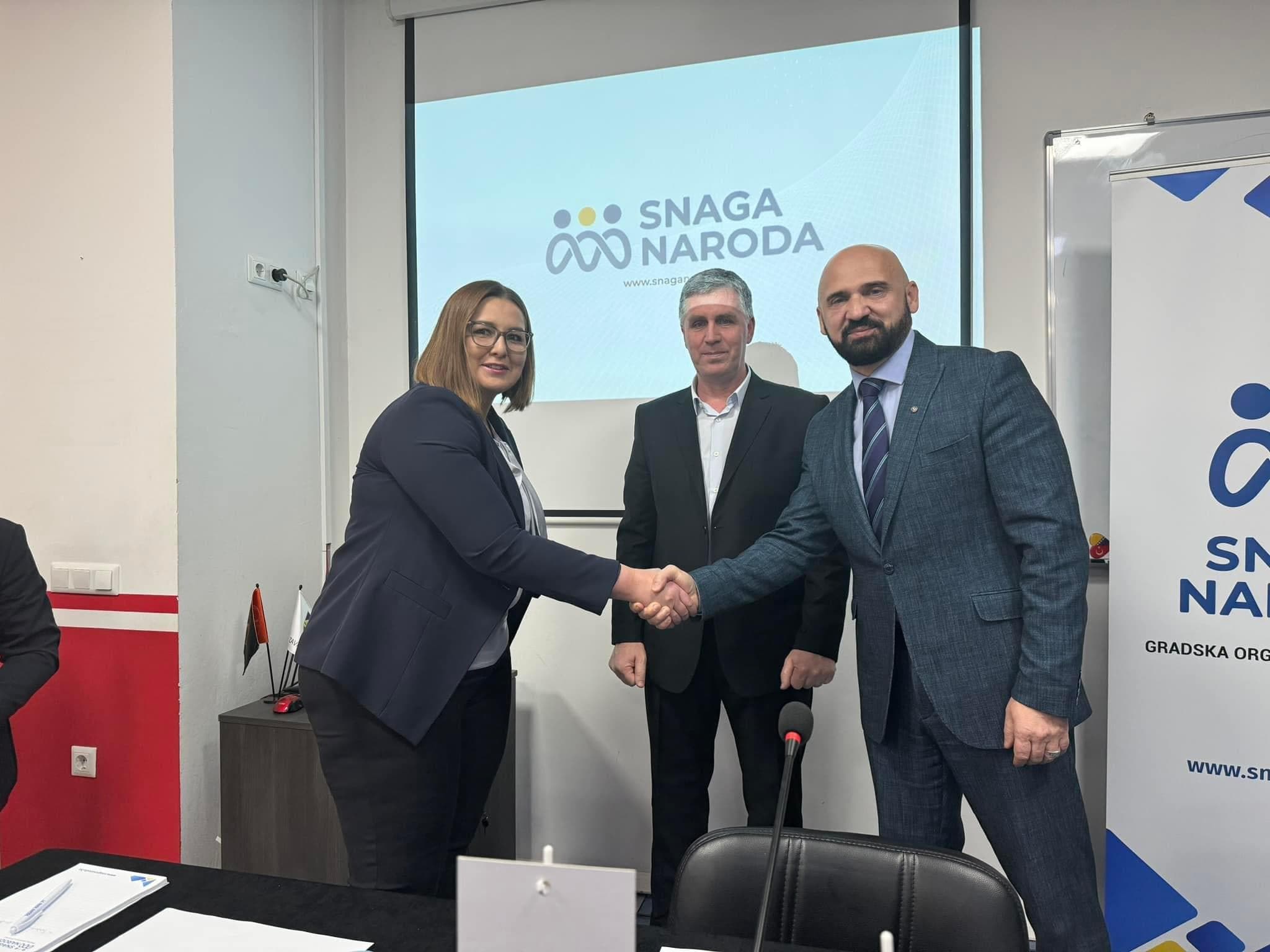 Izborna skupština Snage naroda: Hašim Mujanović predsjednik GO Zavidovići