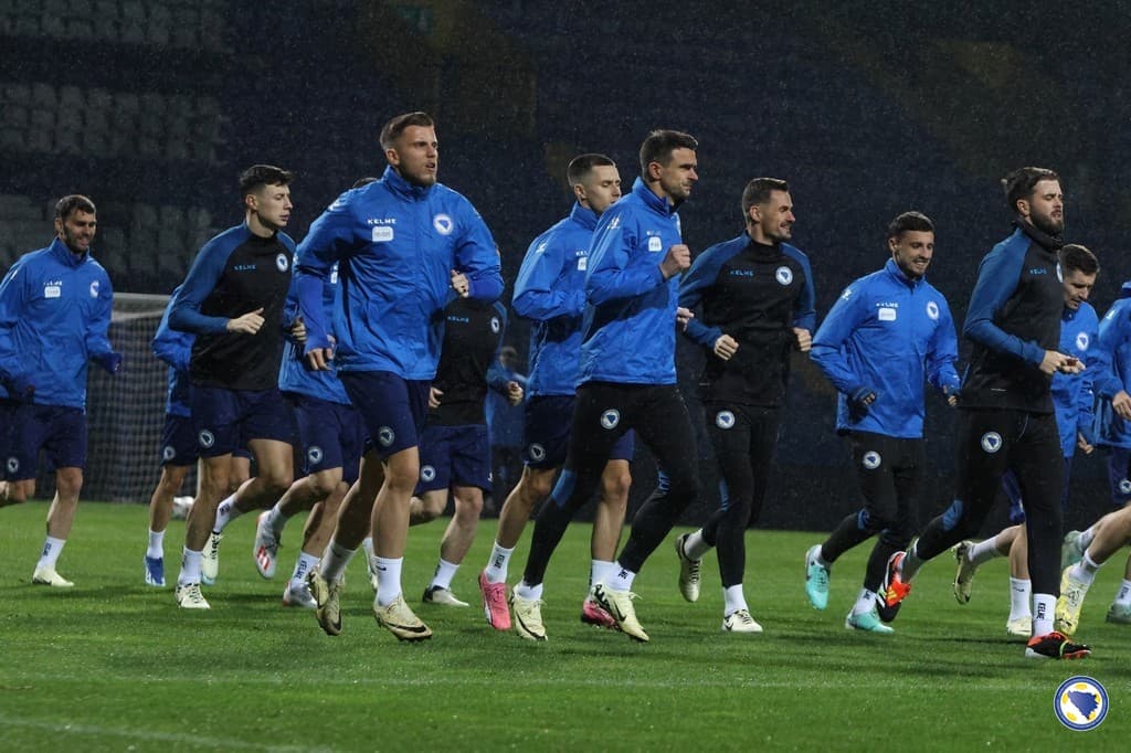 Okupili se reprezentativci BiH pred baraž s Ukrajinom