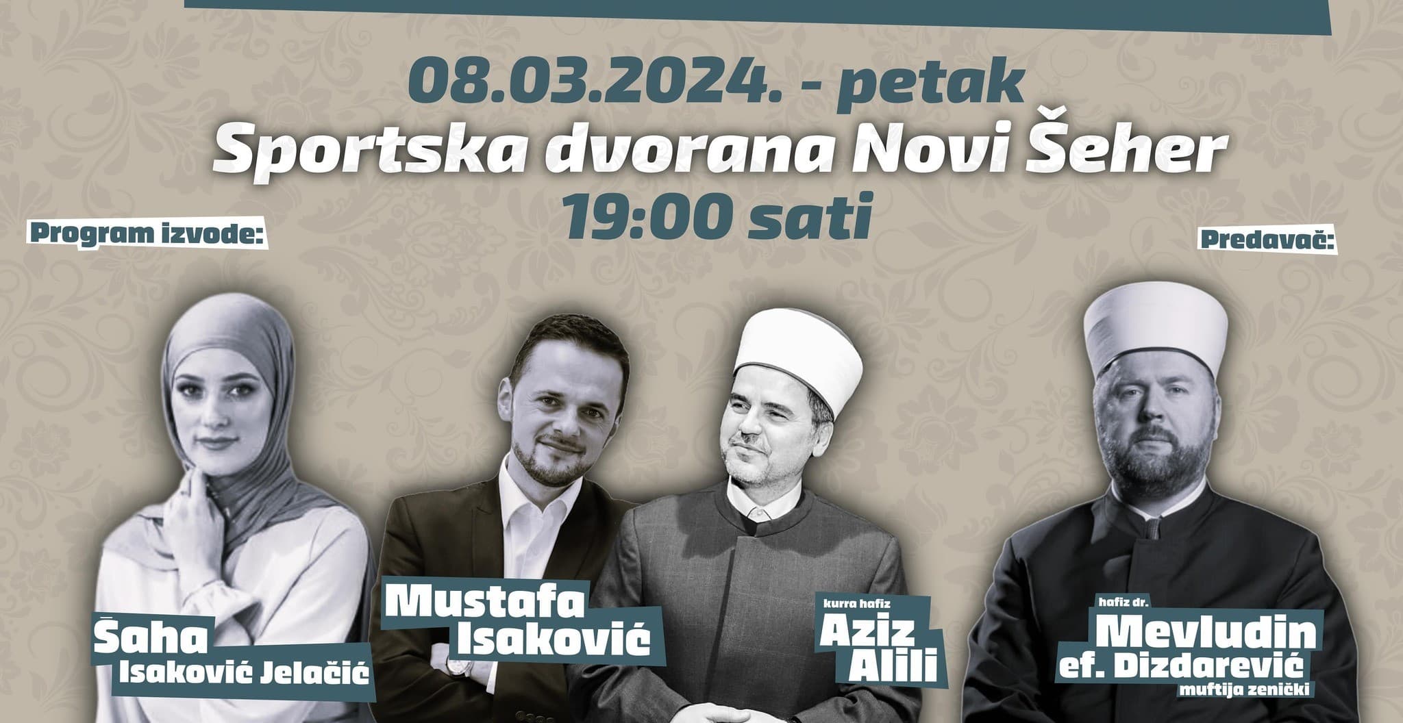 U petak koncert “U susret Ramazanu” u Novom Šeheru