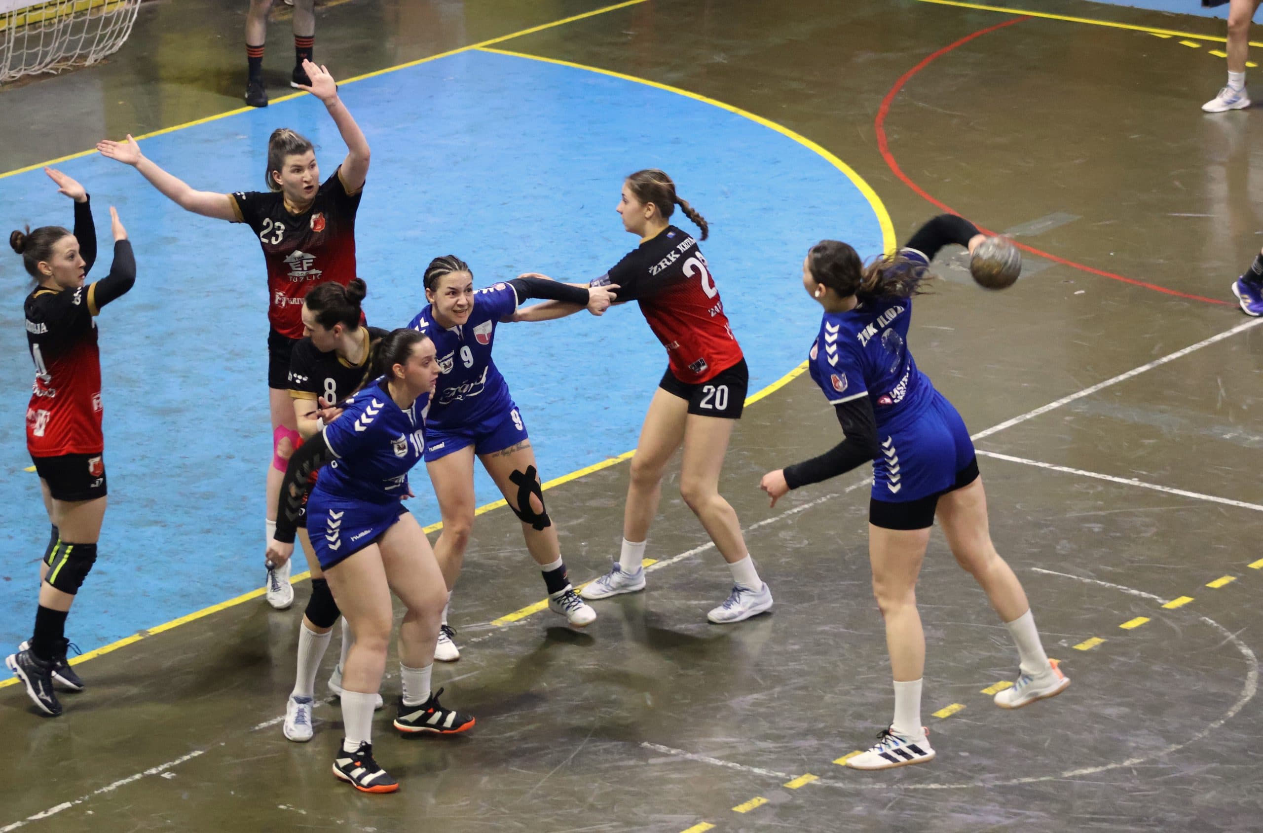 Rukometašice Krivaje sigurne protiv Ilidže u prvom četvrtfinalnom meču