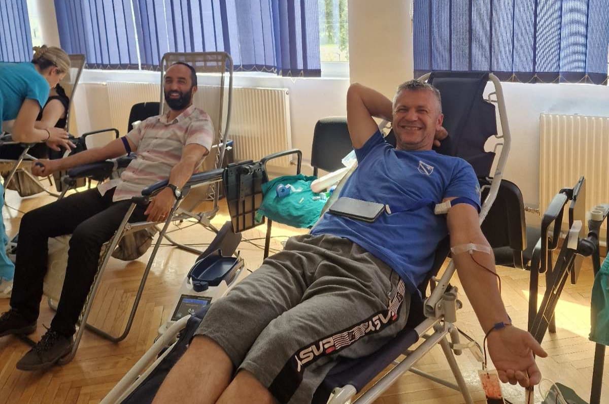U Zavidovićima 58 osoba uspješno darovalo krv