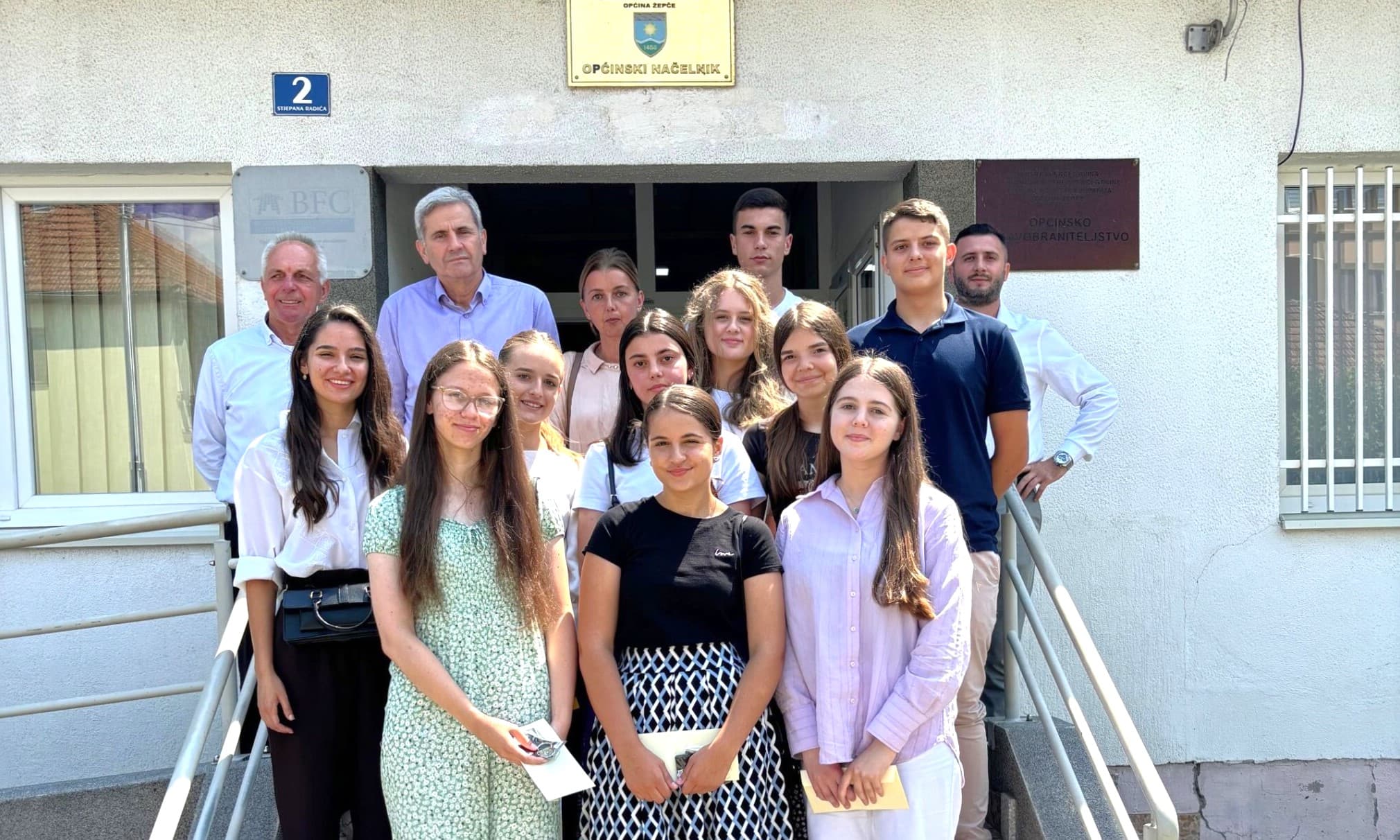 Općinski načelnik Žepča upriličio prijem za najbolje učenike generacije