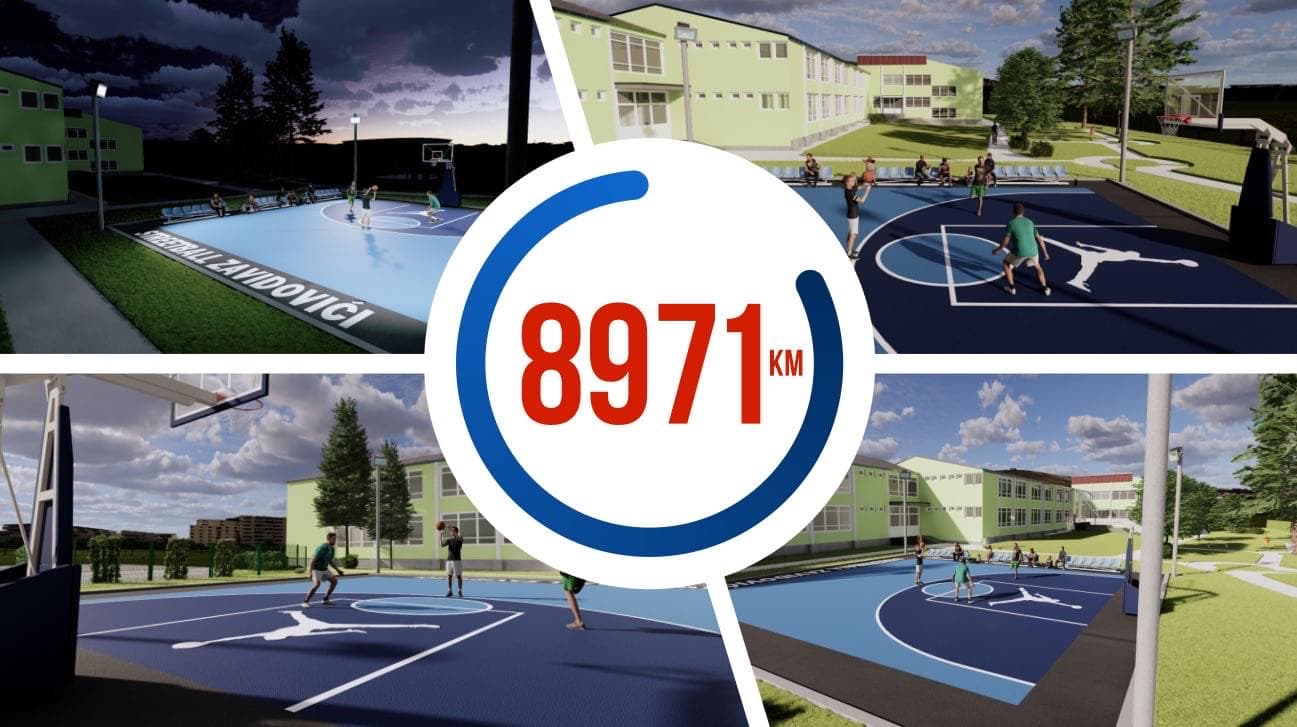 Prikupljen dio sredstava za basket teren u Zavidovićima, uskoro počinju prvi radovi