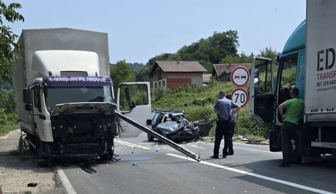 Nekoliko osoba povrijeđeno u nezgodi na magistralnom putu kod Maglaja