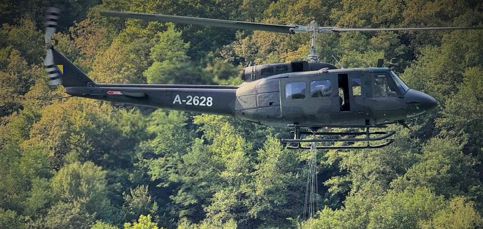 Srušio se helikopter Oružanih snaga BiH