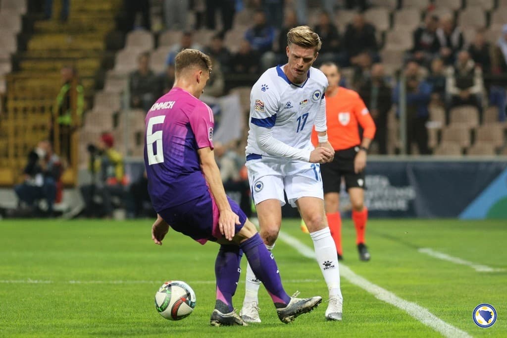 Fudbalska reprezentacija BiH večeras protiv Njemačke