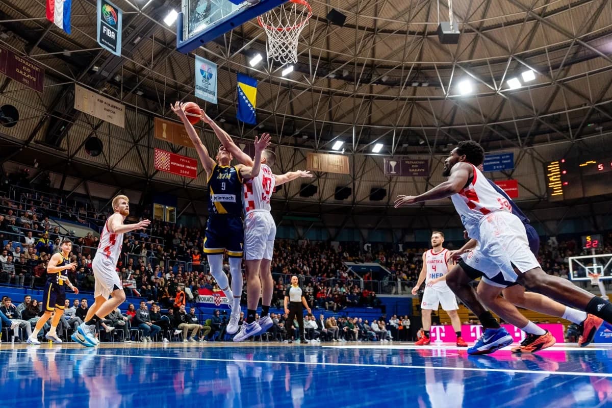 Košarkaši Hrvatske bolji u prvoj utakmici od BiH: Presudio šut za tri poena