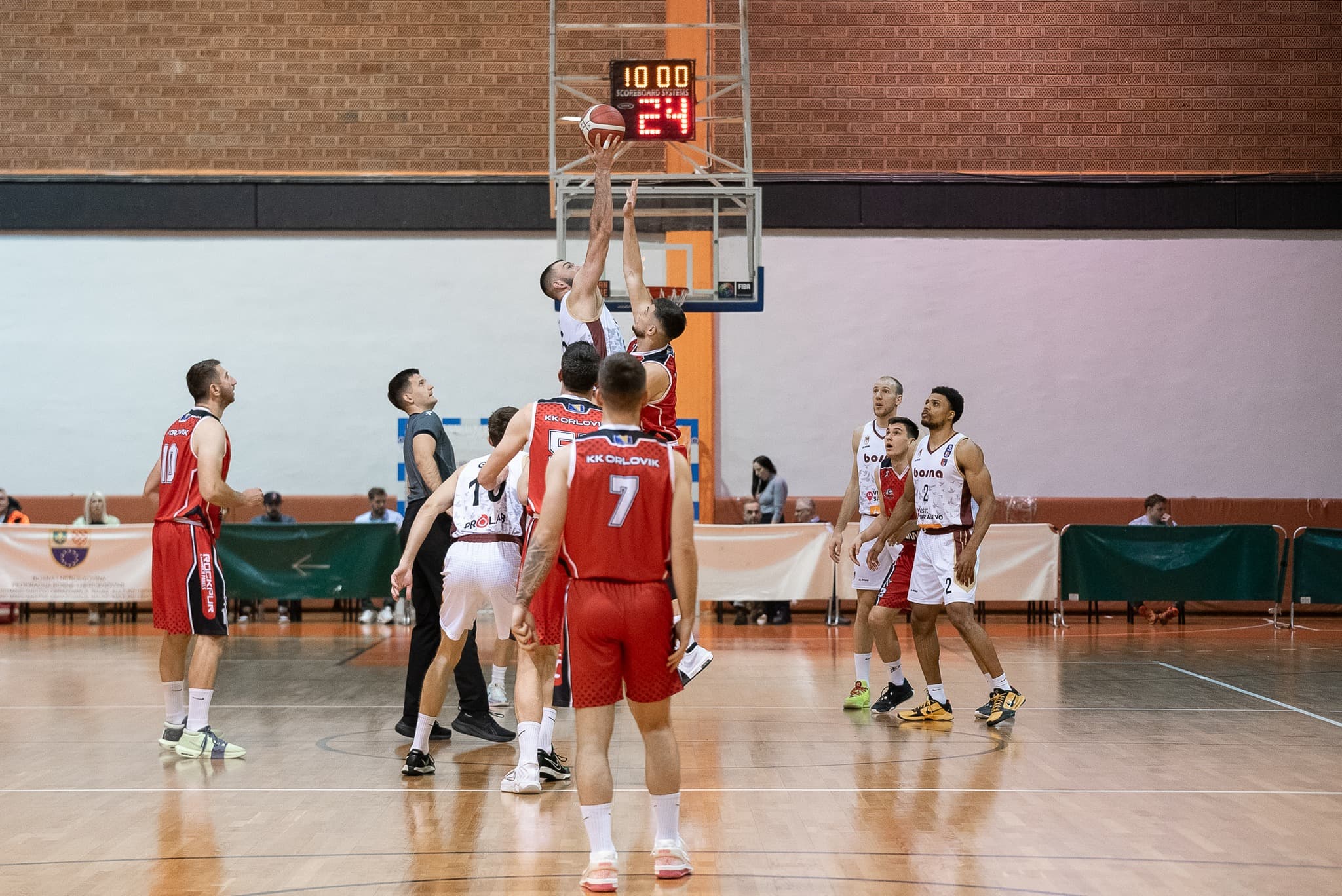 Košarkaši Orlovika dočekuju prvoplasiranu Bosnu