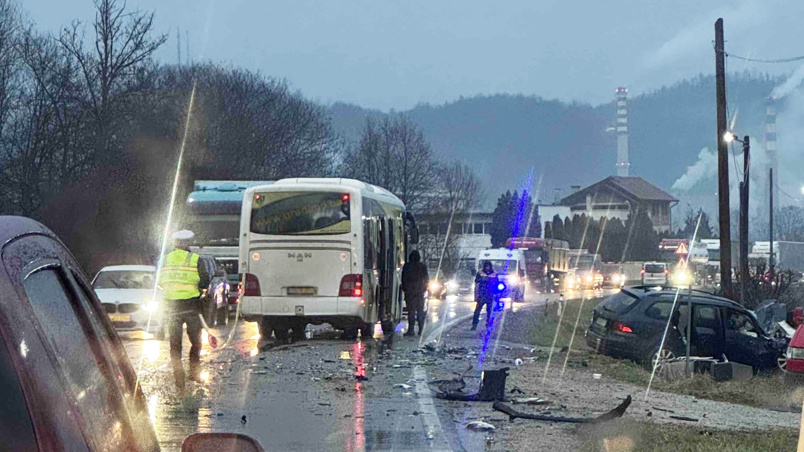 Saobraćajna nezgoda kod Liješnice – ima i povrijeđenih