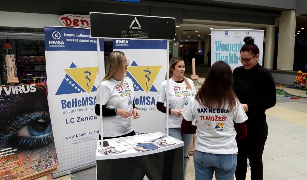 U toku 2023. godine 191 žena oboljela od karcinoma maternice na području ZDK