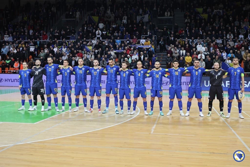 Futsal reprezentacija BiH danas domaćin Španiji u posljednjem kolu kvalifikacija