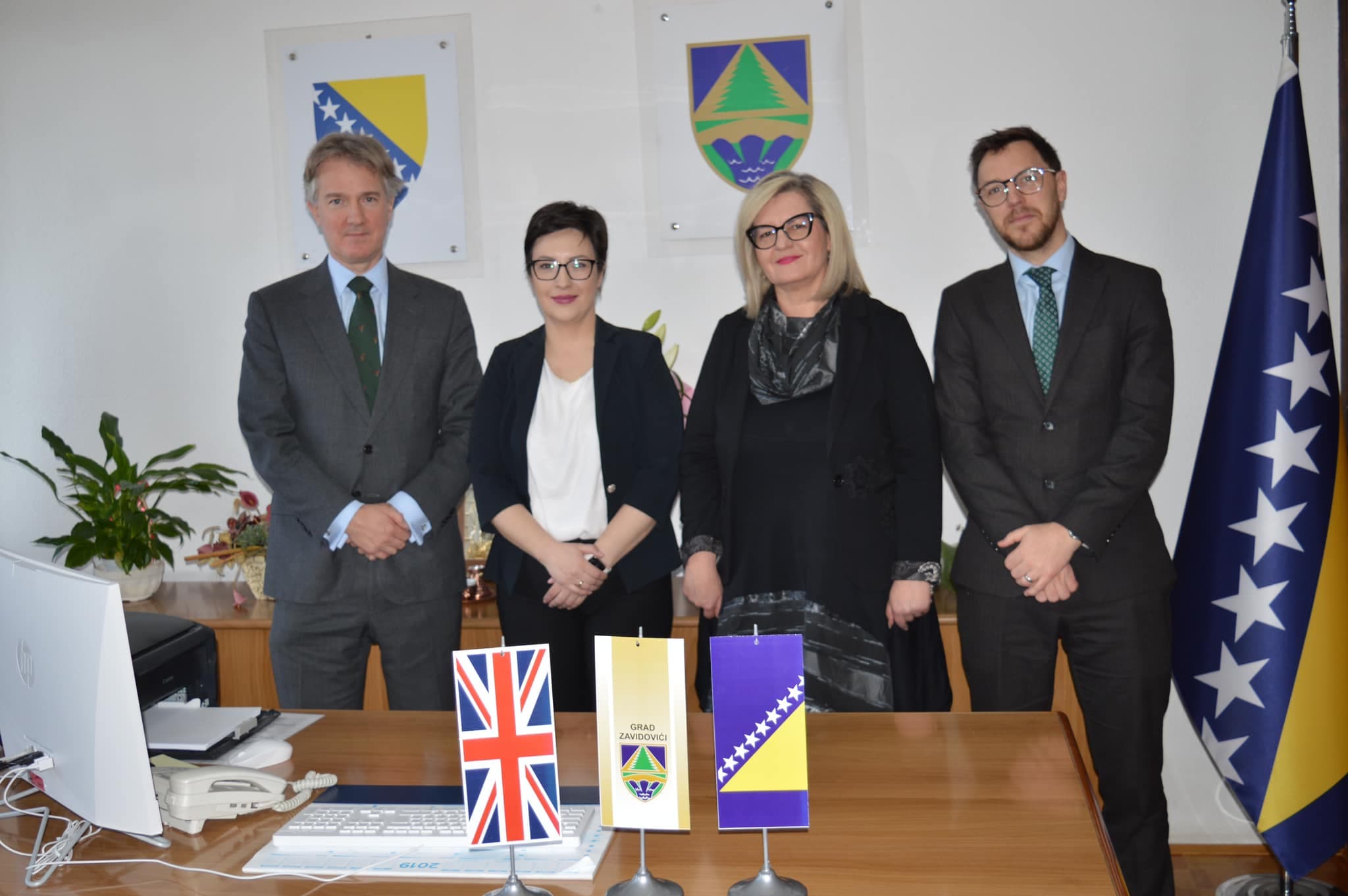 Britanski ambasador upriličio službenu posjetu Gradu Zavidovići