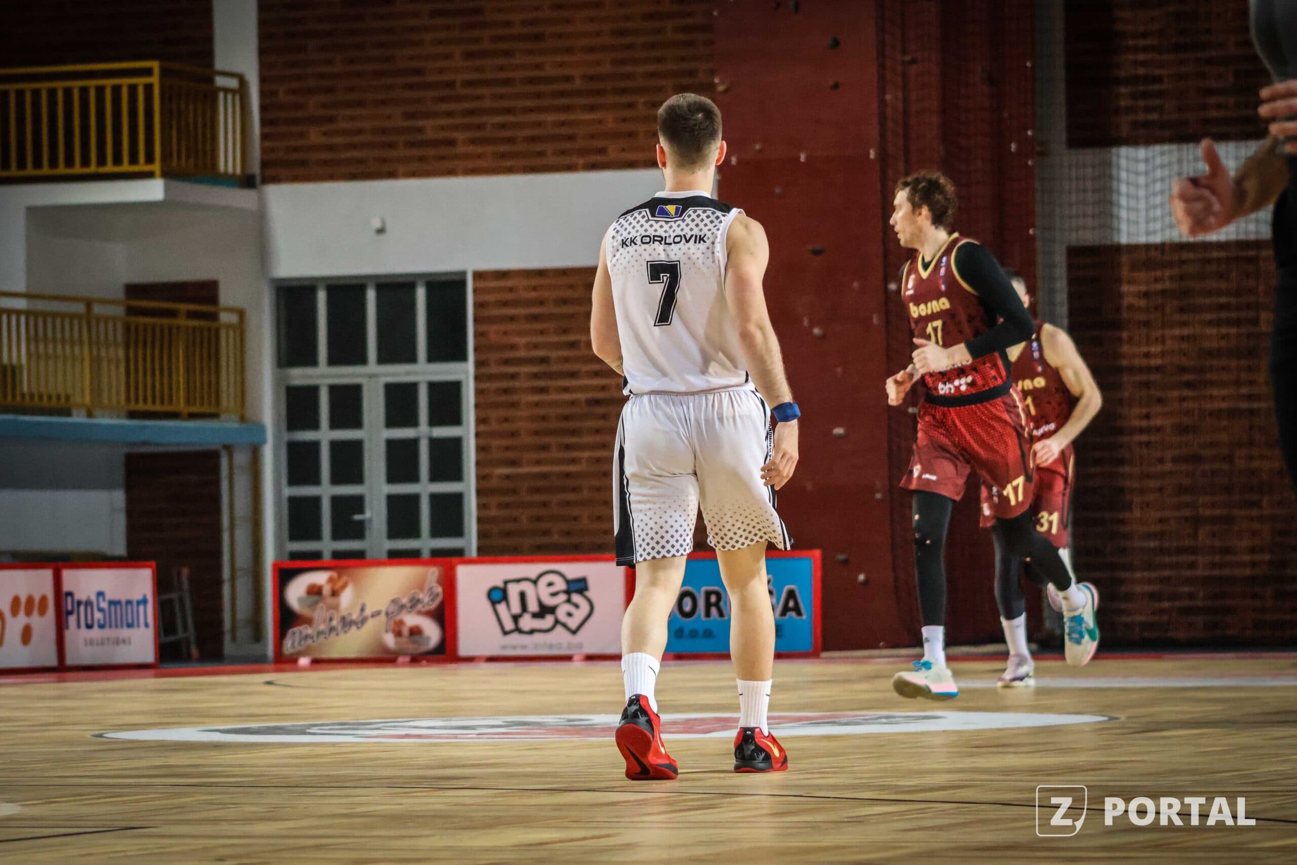 Poraz košarkaška Orlovika na posljednjem gostovanju u sezoni