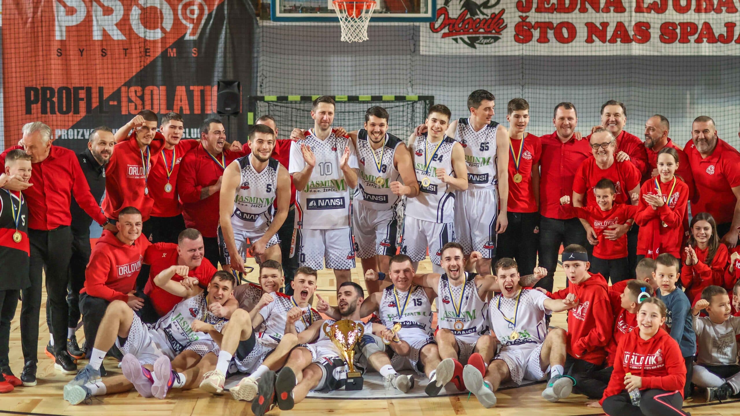 Fešta u Žepču: Košarkaši Orlovika pobjednici Kupa Mirze Delibašić – Sistem A