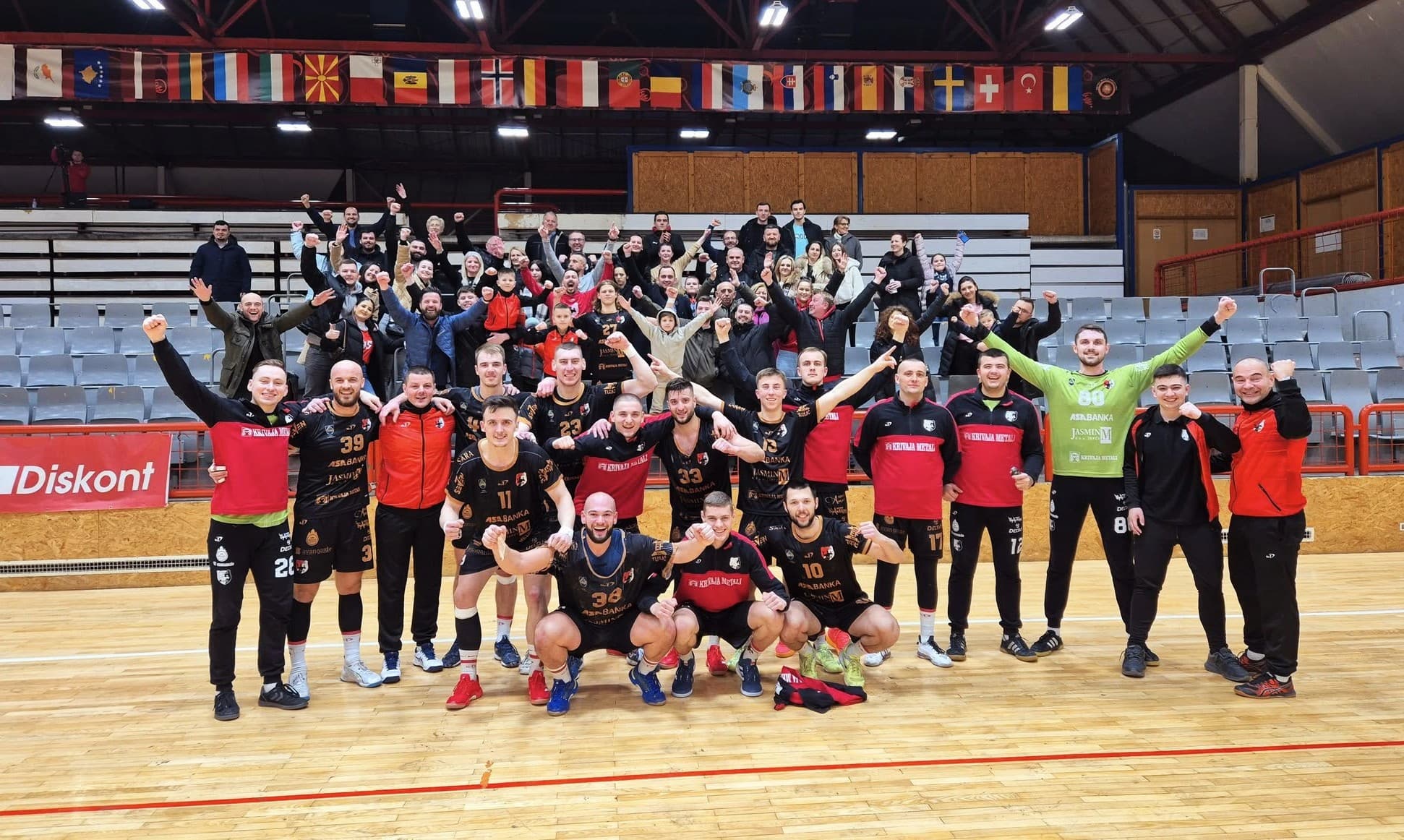 Rukometaši Krivaje slavili u Vogošći