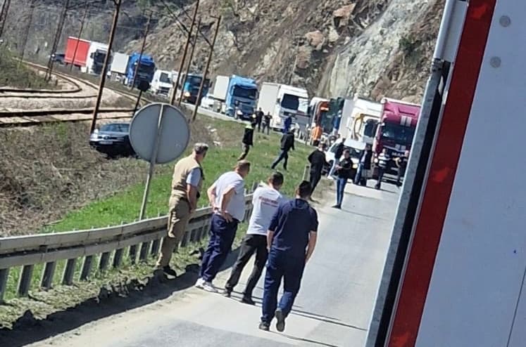 Saobraćajna nezgoda na M17 kod Papratnice