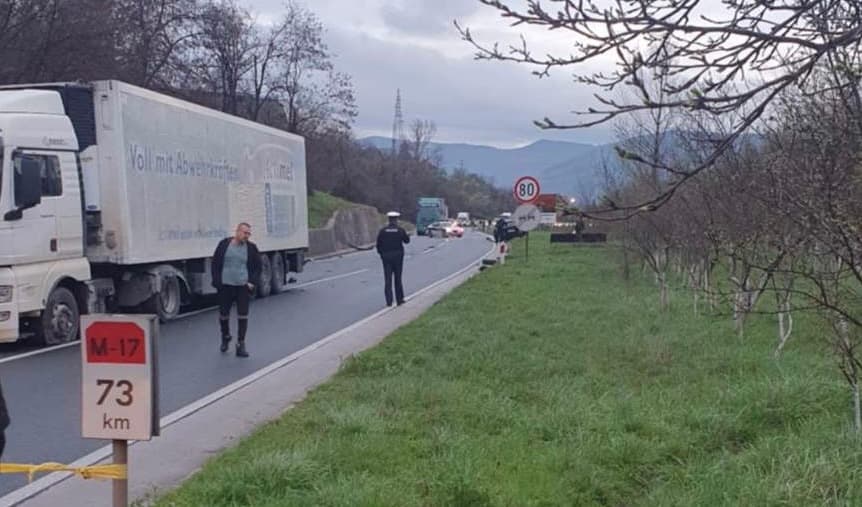 Saobraćajna nezgoda na ulazu u Zenicu