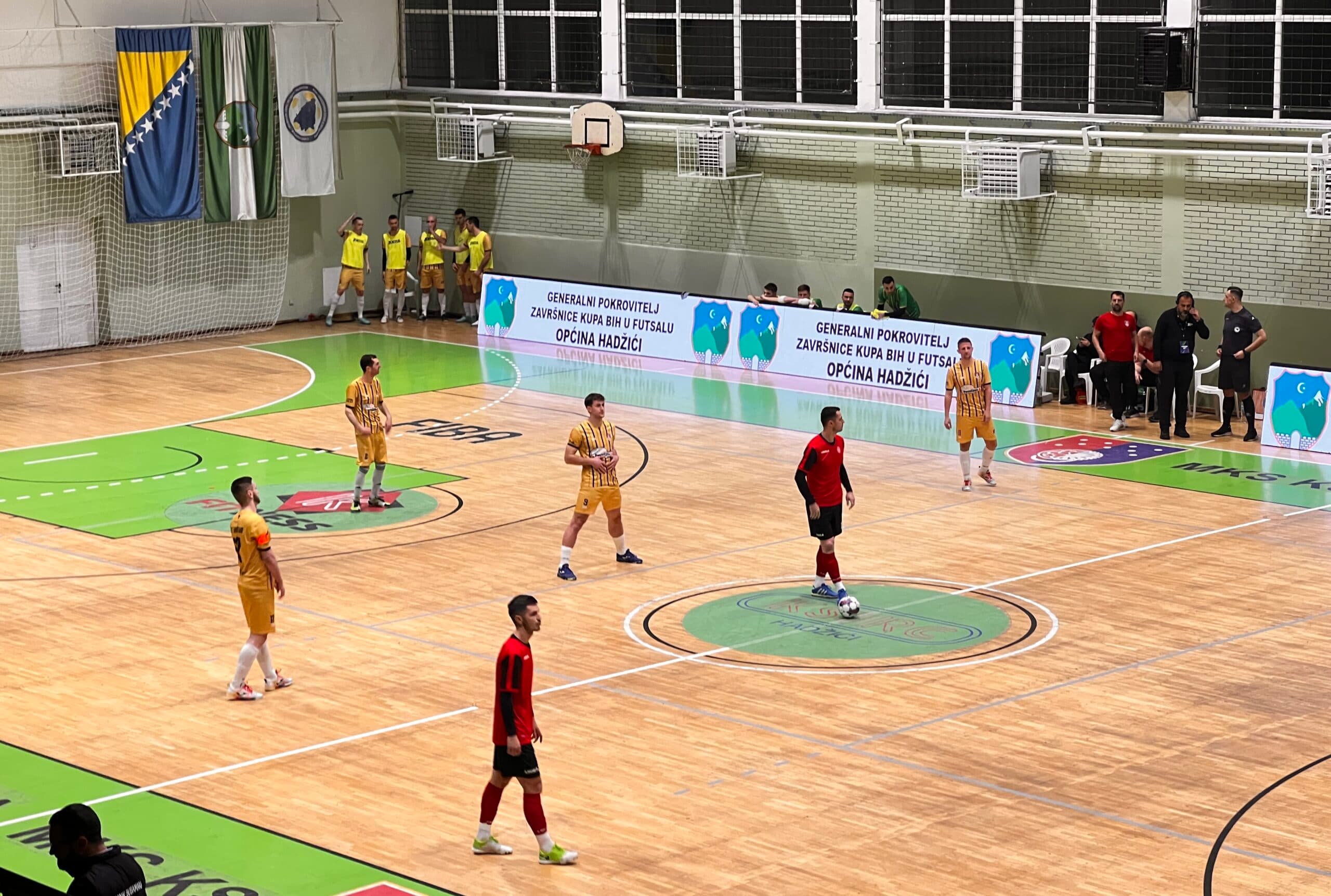 Bubamara i Sarajevo u finalu futsal Kupa BiH