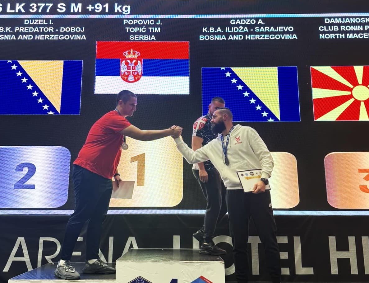 Žepčak Ivan Đuzel osvojio drugo mjesto na evropskom kupu u kickboxu