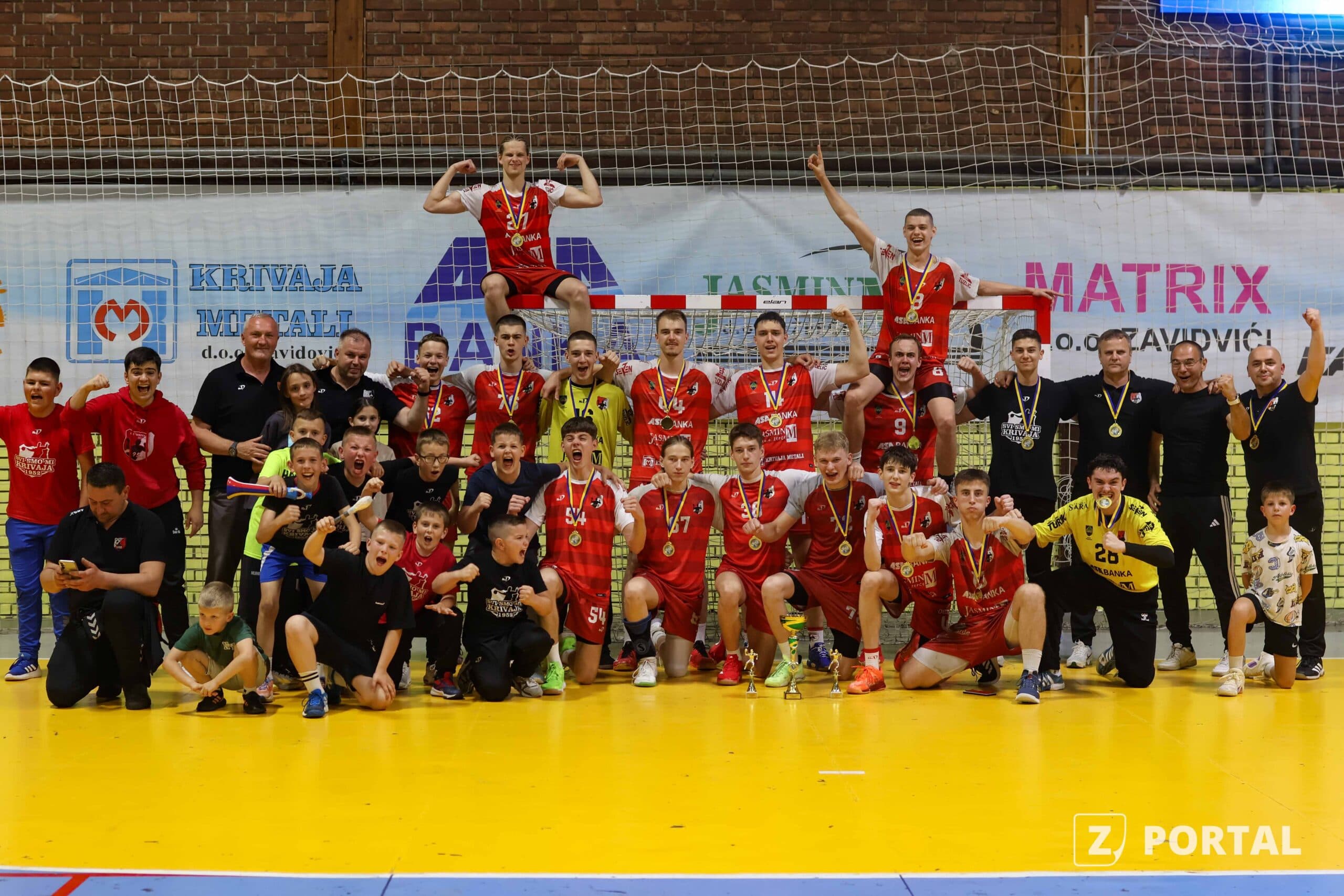 Rukometaši Krivaje juniorski prvaci BiH