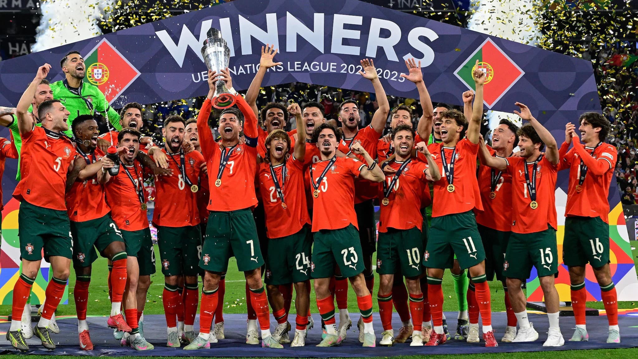 Reprezentacija Portugala osvajač UEFA Lige nacija